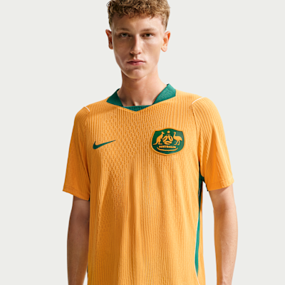 Australia 2026 Match Home Men's Nike Aero-FIT Football Authentic
